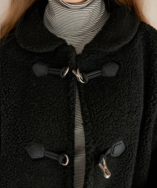 Pnin Shearing Buckle Jacket (Black)