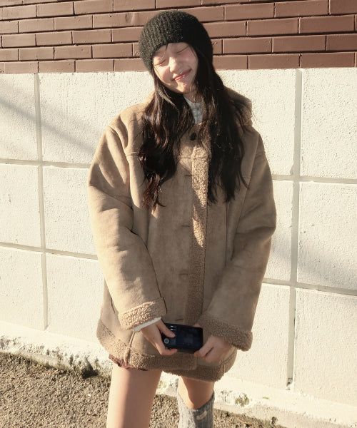 Bailey Hood Mustang Coat (Brown)