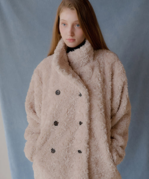 Schiff's Double Burton Fur Jacket (Ivory)
