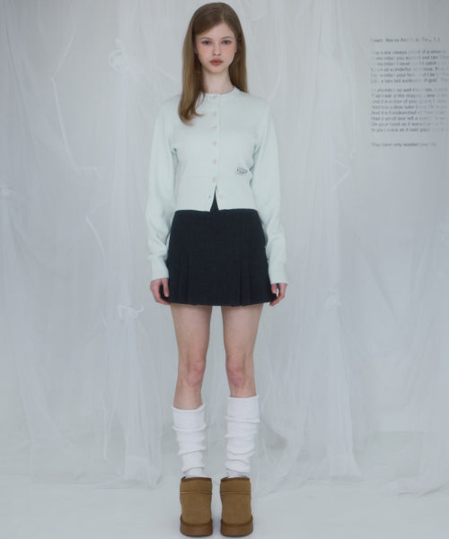 Soft Nut Button Cardigan [Mint]
