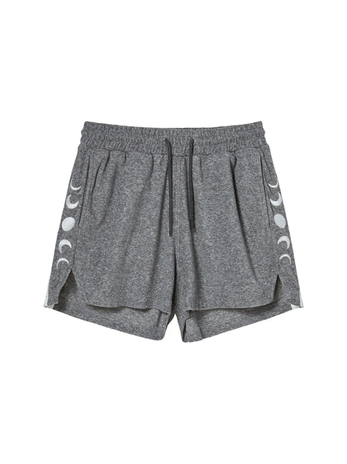 P.O.M FLUFFY SHORTS GREY