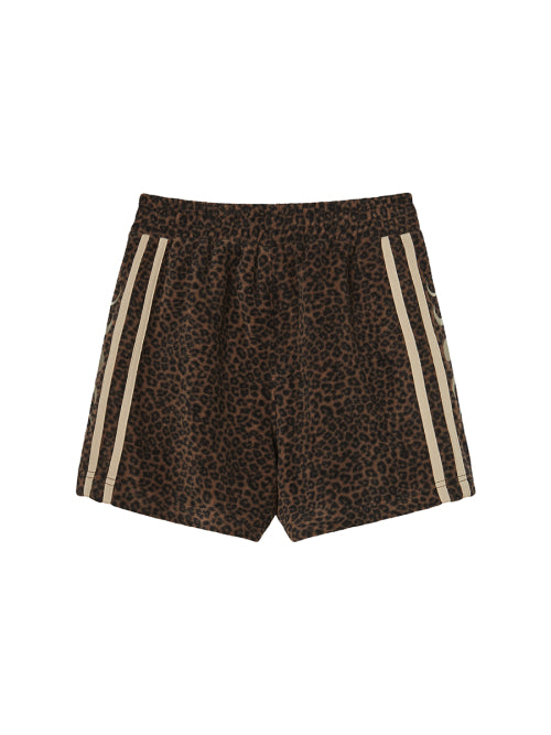 P.O.M FLUFFY SHORTS BROWN