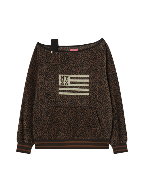 NYX FLUFFY OFF SHOULDER BROWN