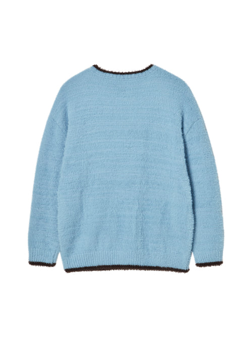 NYX FLAG KNIT BLUE
