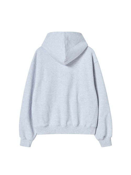 SMOKIN BADDIE HOODIE HEATHER GREY