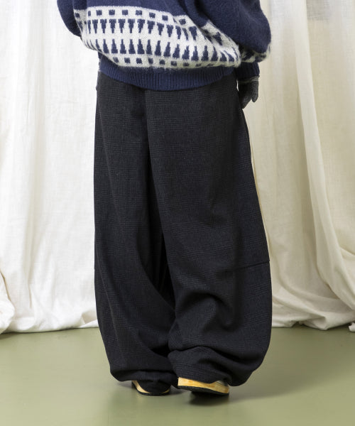 GP176 Wide Balloon Wool Pants (GRAY)