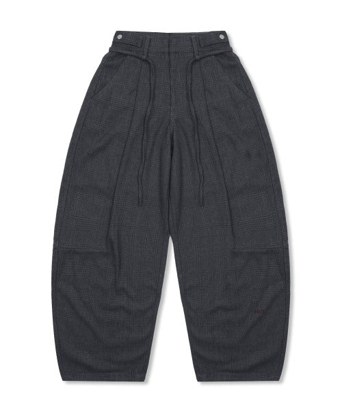 GP176 Wide Balloon Wool Pants (GRAY)