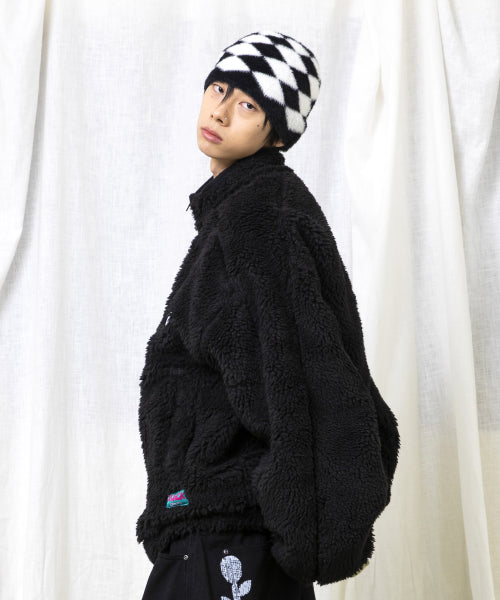 GJ103 Sarsquatch Heavy Fur Jacket (BLACK)