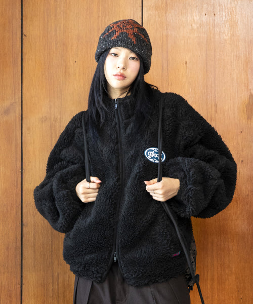 GJ103 Sarsquatch Heavy Fur Jacket (BLACK)