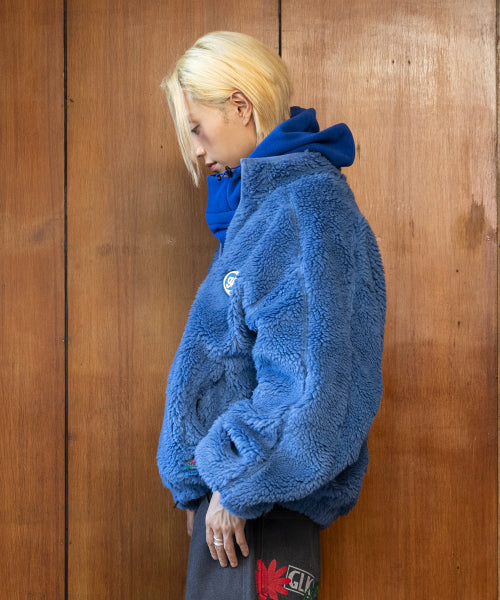 GJ103 Sarsquatch Heavy Fur Jacket (BLUE)