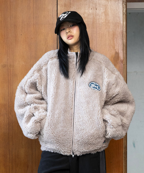GJ103 Sarsquatch Heavy Fur Jacket (BEIGE)