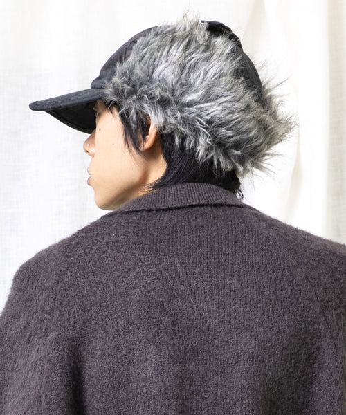 GC039 Camouflage Sunshine Heart Trapper Cap (BLACK CAMO)