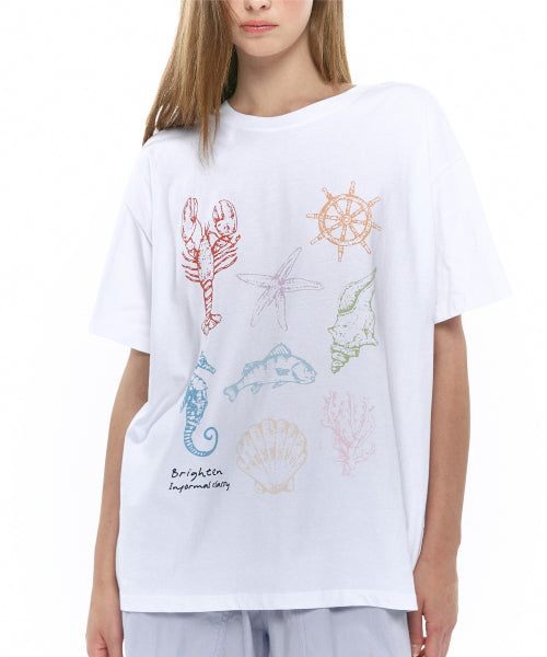 [Refurbished] Ocean T-shirt white