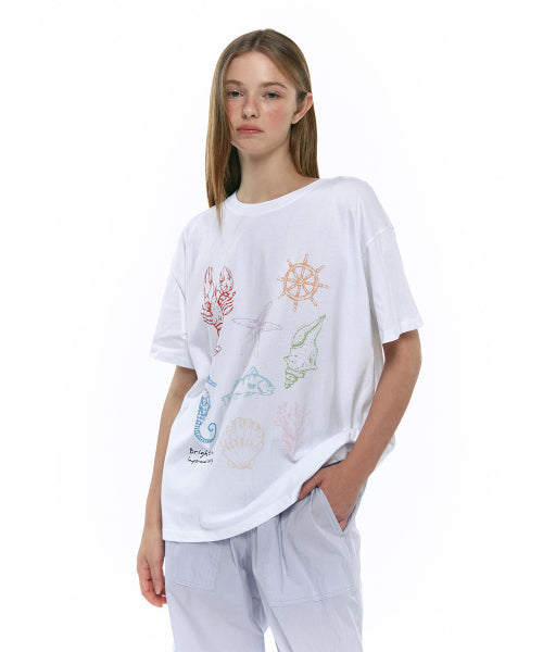 [Refurbished] Ocean T-shirt white