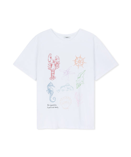 [Refurbished] Ocean T-shirt white