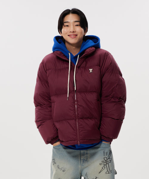 Solid Down Puffin Short Puffer (4 colors)