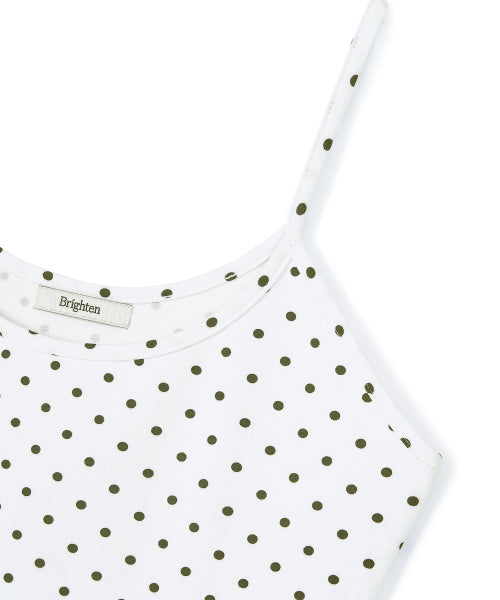 [Refurbished] Polka dot sleeveless