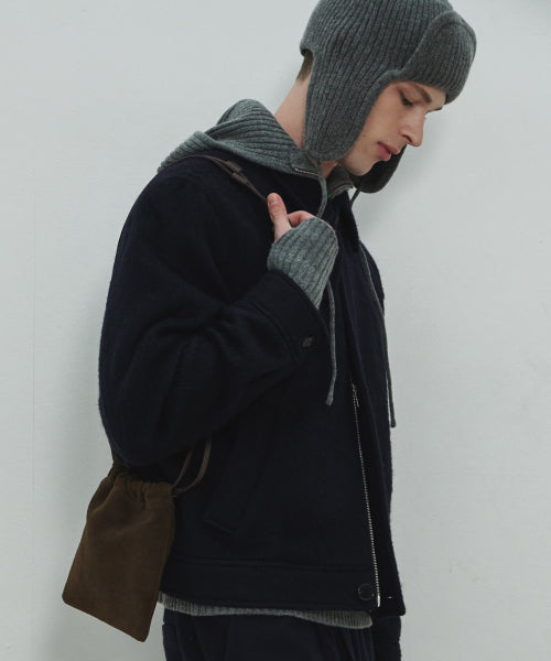 Suede Lucky Bag / Brown
