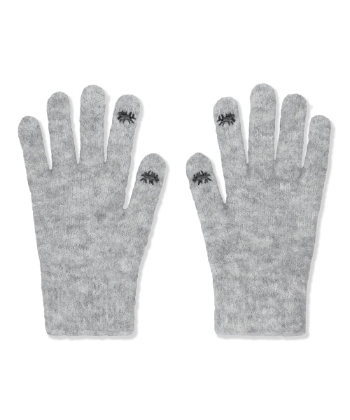 BOUCLE STITCH GLOVE GREY(MG2FWMAB61A)