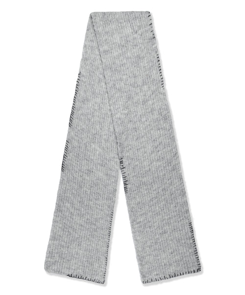 BOUCLE STITCH MUFFLER GREY(MG2FWMAB62A)