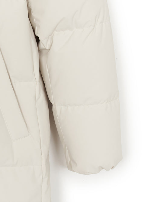Curved long padded NY (D.Cream)