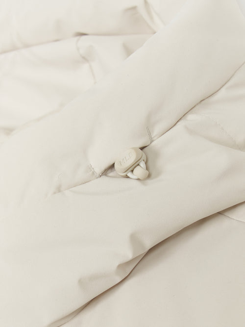 Curved long padded NY (D.Cream)