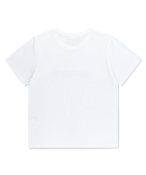 W BASIC LOGO TEE WHITE(MG2GSFT545A)