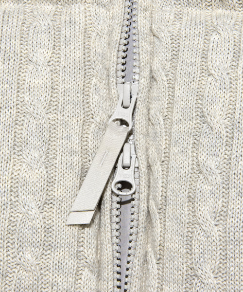 Women's Knitwear Short-Down Oatmeal