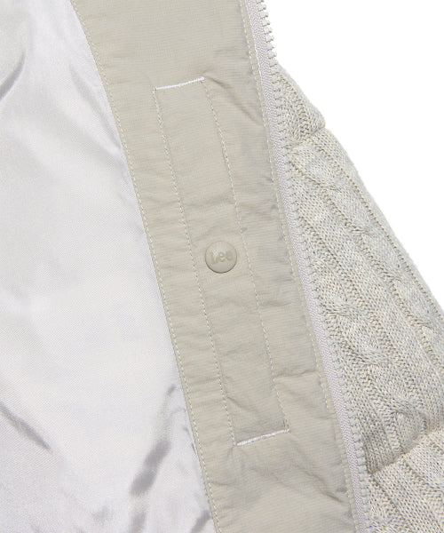 Women's Knitwear Short-Down Oatmeal