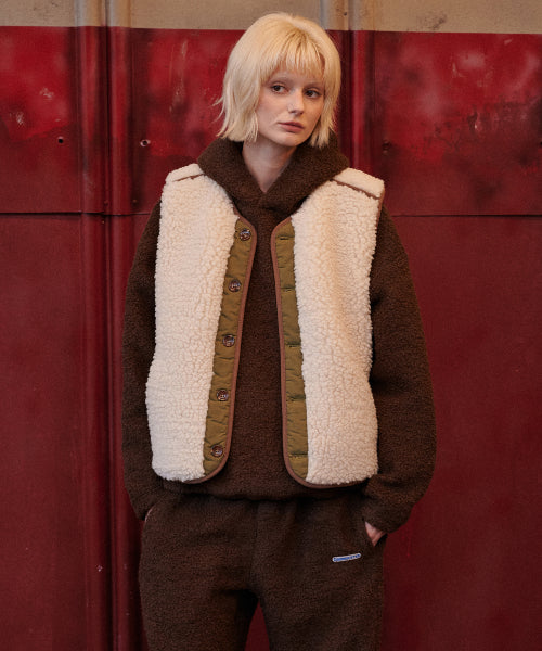 Teddy Wool Pants (Brown)