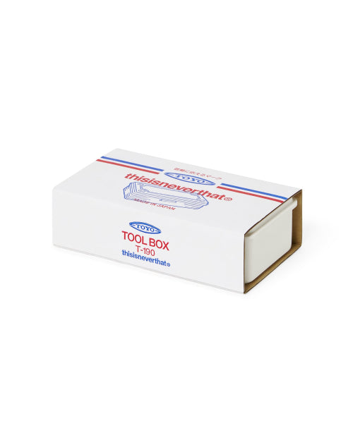 TNT Toyo Steel Mini Toolbox Off White