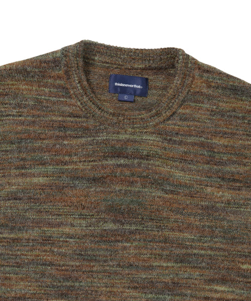 Static Knit Sweater Olive