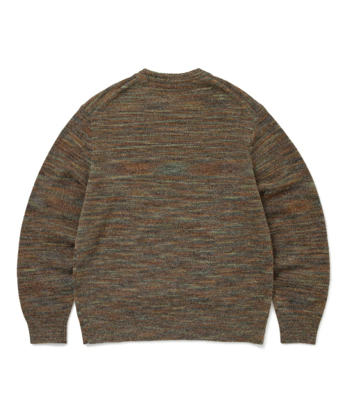 Static Knit Sweater Olive