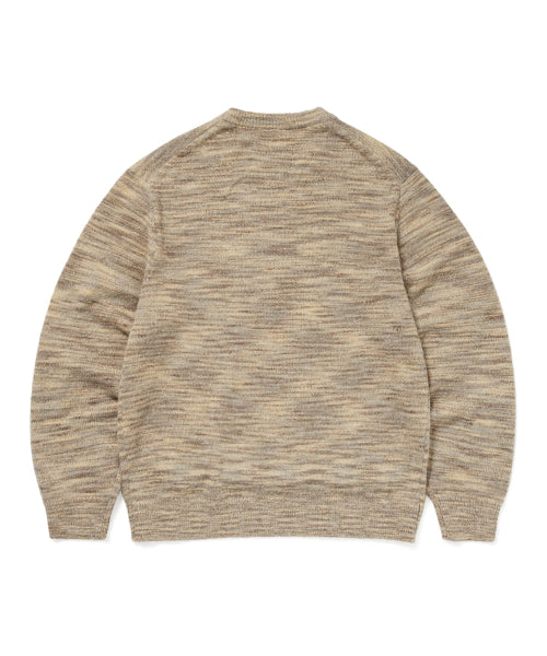 Static Knit Sweater Beige