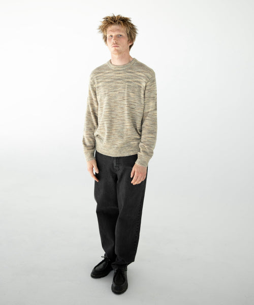 Static Knit Sweater Beige