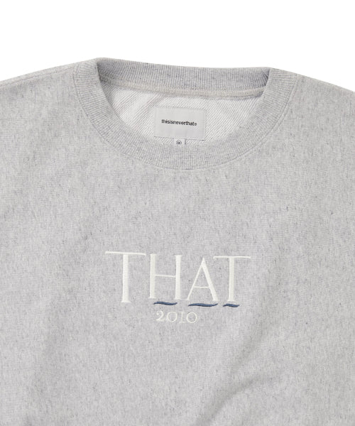 THAT 2010 W Crewneck Heather Grey