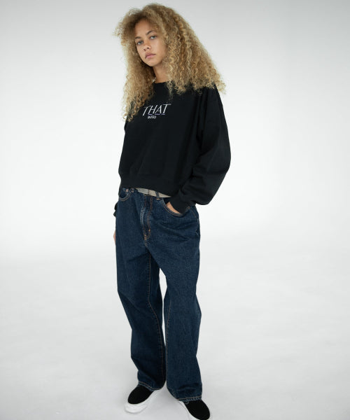 THAT 2010 W Crewneck Black