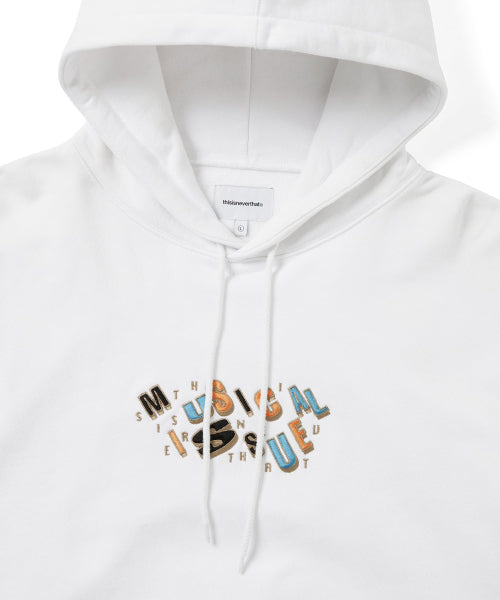 Musical Issue Hoodie White