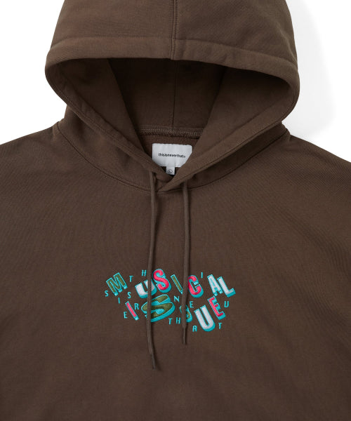 Musical Issue Hoodie Brown