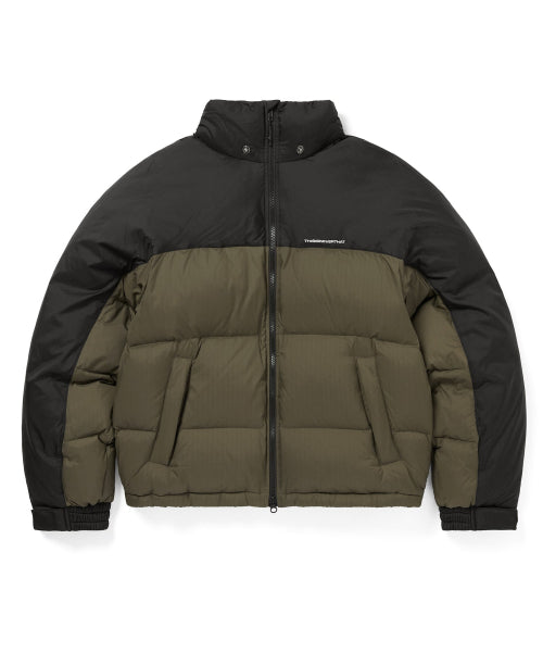 Multi-Ripstop Down Puffer Jacket Olive