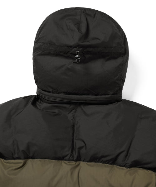 Multi-Ripstop Down Puffer Jacket Olive