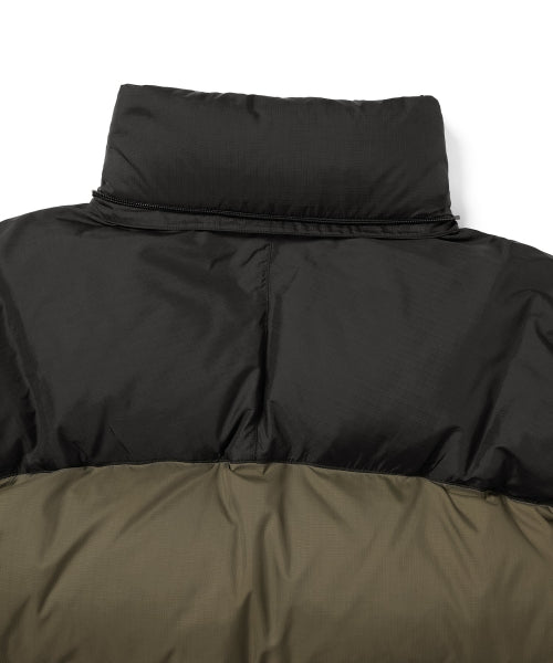 Multi-Ripstop Down Puffer Jacket Olive