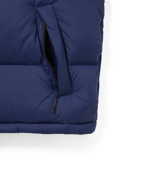 Multi-Ripstop Down Puffer Jacket Blue