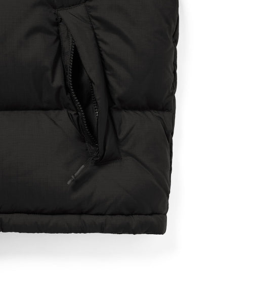Multi-Ripstop Down Puffer Jacket Black