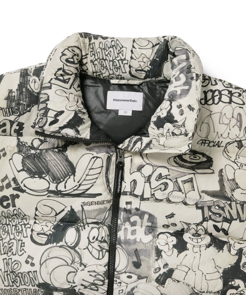 PERTEX T Down Jacket Graffiti