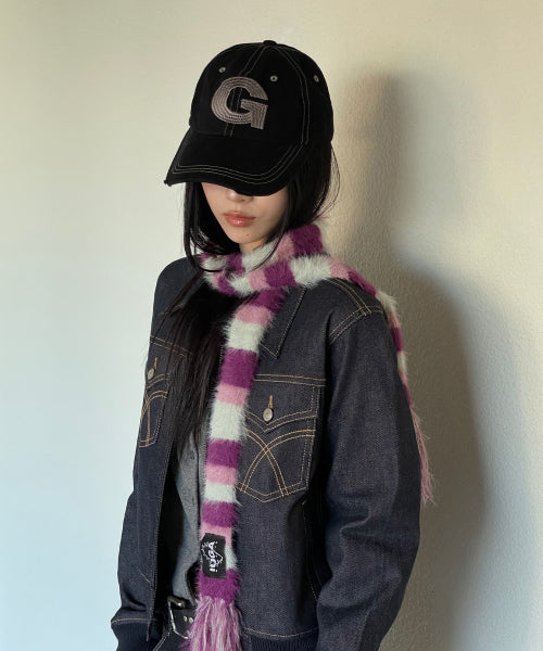 G Needlework Ball Cap (Black)