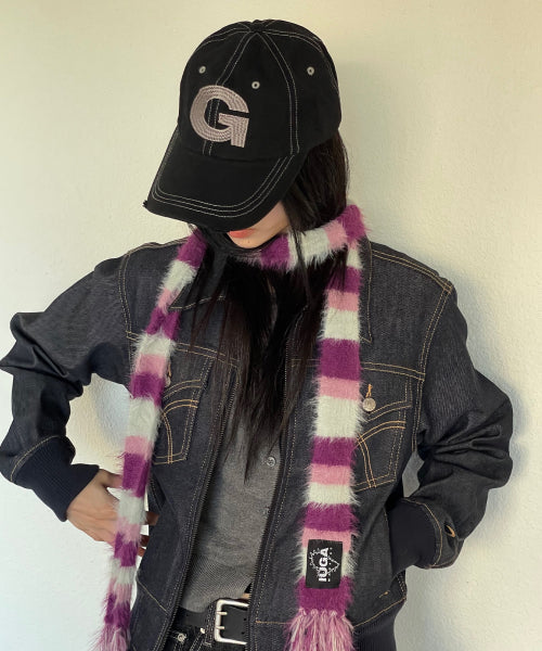 G Needlework Ball Cap (Black)