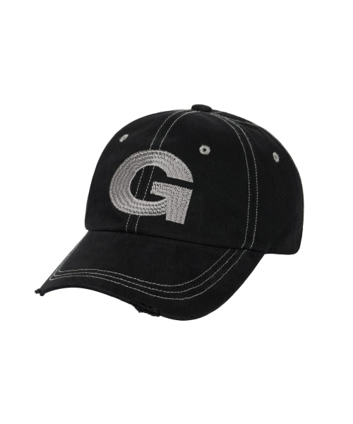 G Needlework Ball Cap (Black)