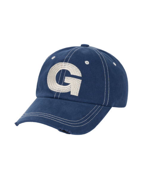 G Needlework Ball Cap (Navy)