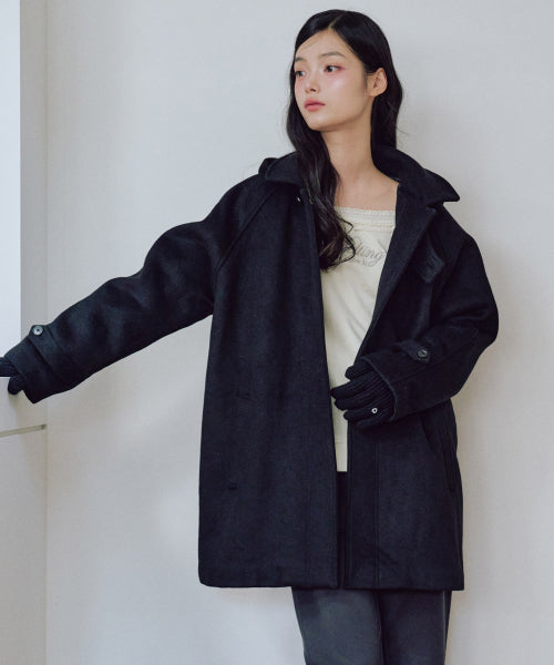 Freya Classic Hooded Coat [BLACK]